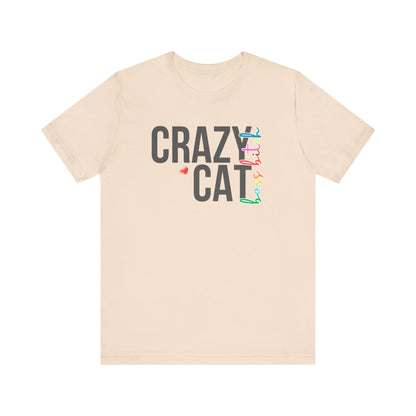 Crazy Cat Boss Bitch Lady Lover Unisex T-Shirt, Fun Cat Tee, Gift for Cat Owners, Cute Cat Shirt, Pet Lover Apparel, Cat Themed Clothing